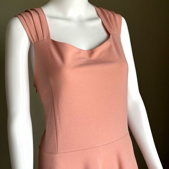 Dress Tells Vintage Inspired Plus Size Blush Cap Sleeve Dress 3XL - Picture 5 of 8